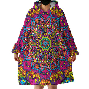 Trippy Patterns SWLF1203 Hoodie Wearable Blanket