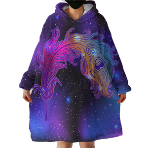 Feather SWLF2182 Hoodie Wearable Blanket