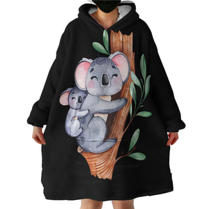 Koalas SWLF0880 Hoodie Wearable Blanket