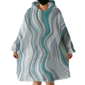 Pearly Stream SWLF2491 Hoodie Wearable Blanket