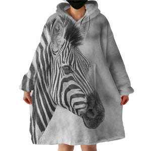 Zebra SWLF2024 Hoodie Wearable Blanket