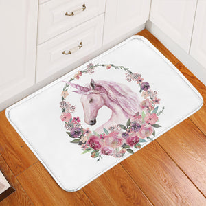 Rosy Unicorn Door Mat