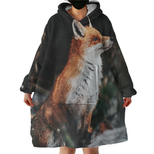 Wild Fox SWLF0046 Hoodie Wearable Blanket