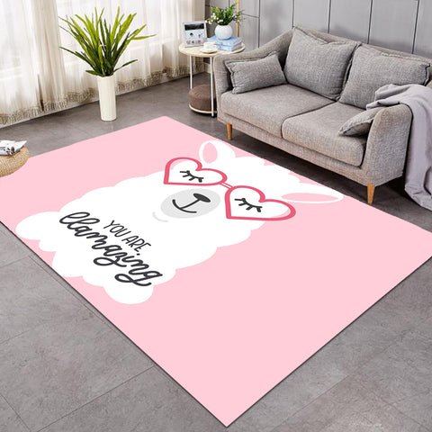 Image of Amazing Sheep Pink SW1621 Rug