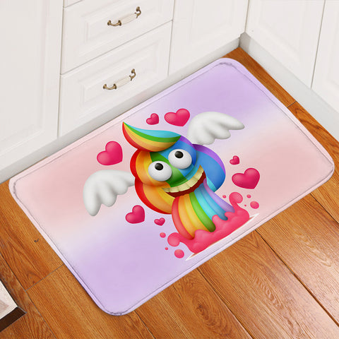 Image of Rainbow Pile Door Mat