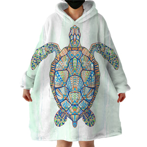 Turtle SWLF0658 Hoodie Wearable Blanket