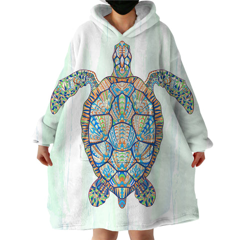 Image of Turtle SWLF0658 Hoodie Wearable Blanket