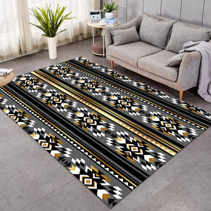 Metallic Line Decoration SW0490 Rug