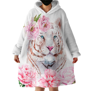 Rosy Tiger SWLF1631 Hoodie Wearable Blanket