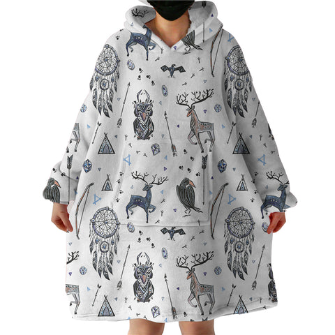 Image of Winter Hunter SWLF2172 Hoodie Wearable Blanket