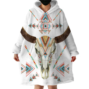 Tribal Trophyhead SWLF0083 Hoodie Wearable Blanket