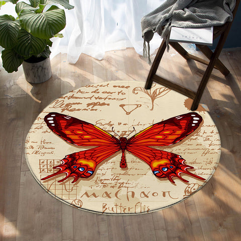 Image of Machaon SW1558 Round Rug