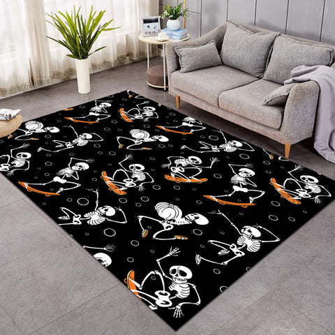 Image of Swagger Skelly Black SW1365 Rug