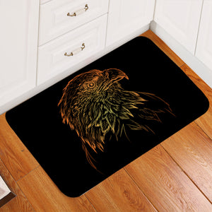 Raw Crow Black Door Mat