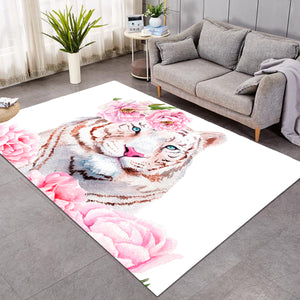 Rosy Tiger White SW1631 Rug