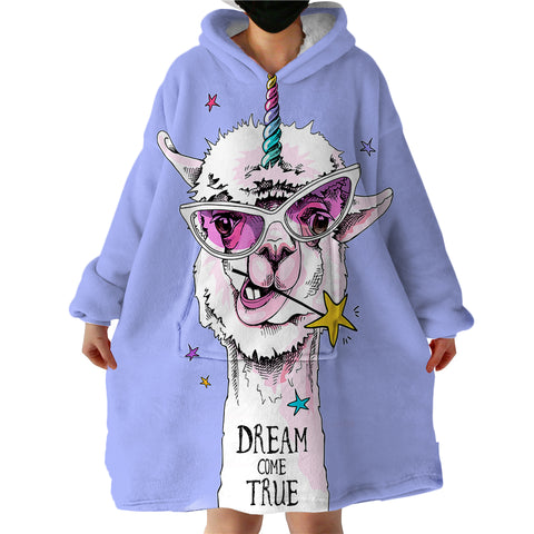 Image of Cool Alpaca SWLF0767 Hoodie Wearable Blanket