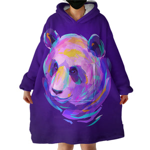 Neon Panda SWLF0995 Hoodie Wearable Blanket