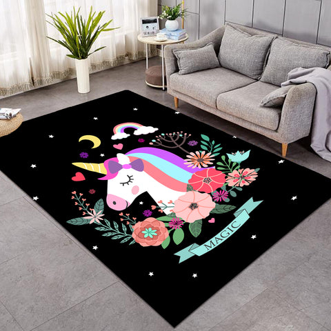 Image of Magic Unicorn Starry SW0051 Rug