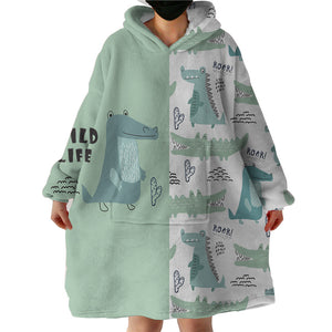 Crocs Style SWLF2084 Hoodie Wearable Blanket