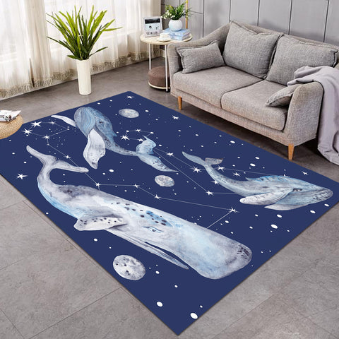 Image of Space Whales Constellation SW0082 Rug