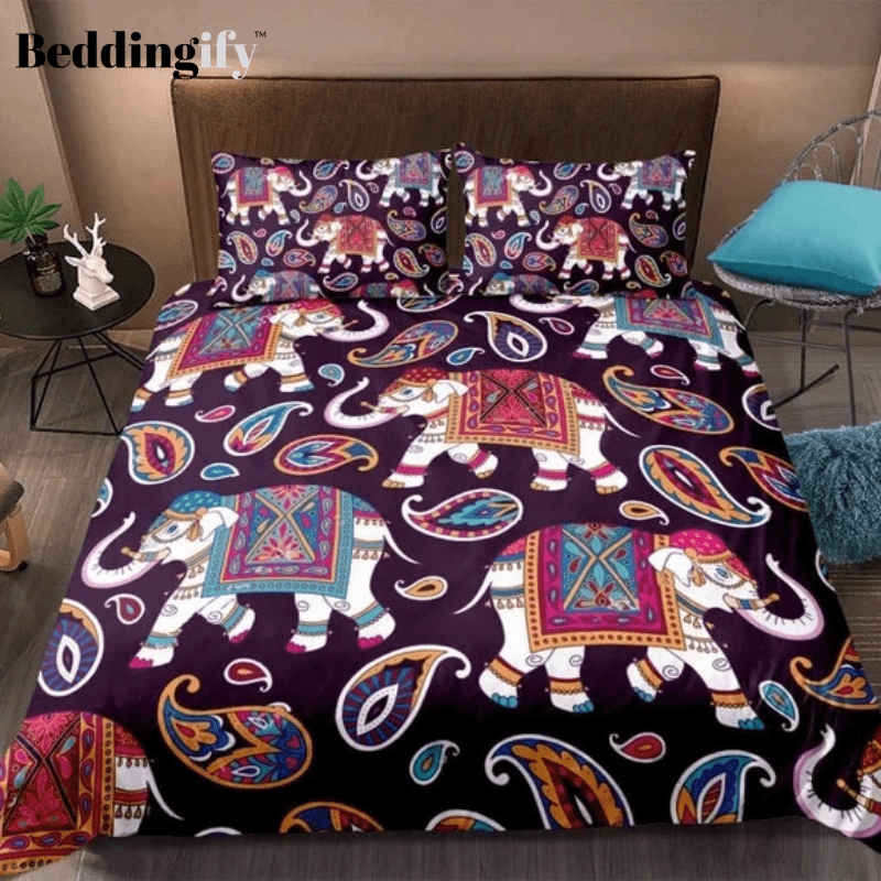 Bohemian Elephant Bedding Set - Beddingify