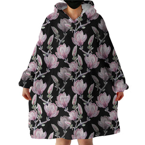 Cherry Blossom SWLF2233 Hoodie Wearable Blanket