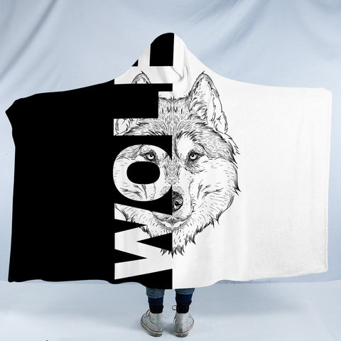 Image of WOLF SW0835 Hooded Blanket