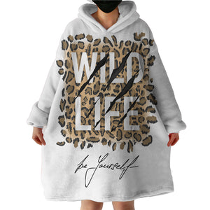 Wild Life SWLF2991 Hoodie Wearable Blanket