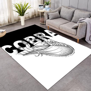 Black & White Cobra SW0836 Rug