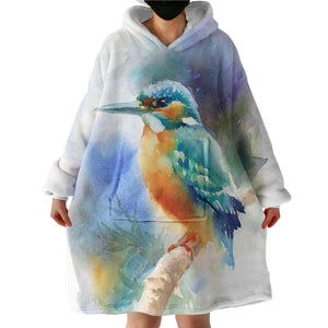 Blue Sparrow SWLF1293 Hoodie Wearable Blanket