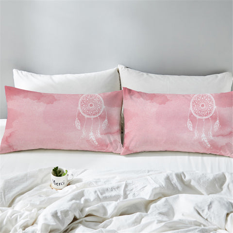 Image of Dream Catcher Rosy Pillowcase