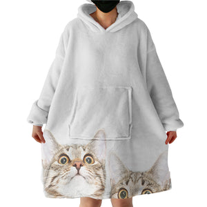 Curious Cats SWLF1502 Hoodie Wearable Blanket