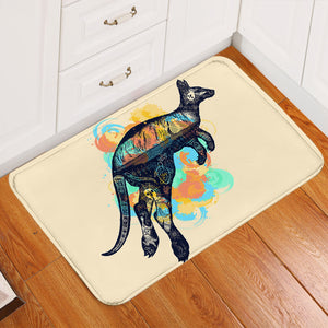 Unique Kangaroo Tan Door Mat