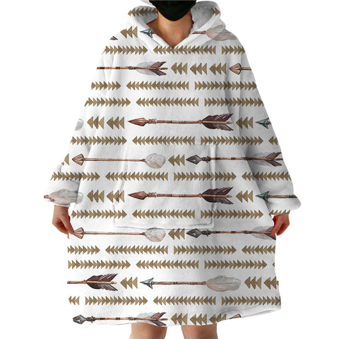 Image of FastFwd Arrows SWLF0867 Hoodie Wearable Blanket