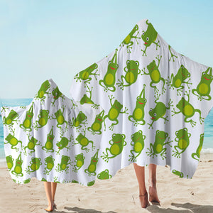 A Toad Thing Hooded Towel