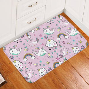 Magical Narwhal SW1909 Door Mat