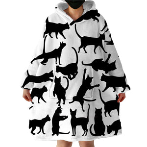 Cat Ninja SWLF1834 Hoodie Wearable Blanket