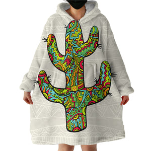 Cactus SWLF1890 Hoodie Wearable Blanket