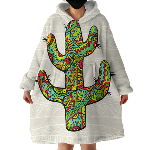 Image of Cactus SWLF1890 Hoodie Wearable Blanket