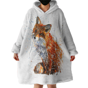 Fox SWLF2037 Hoodie Wearable Blanket