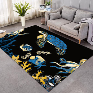 Marine Life Seabed SW0774 Rug