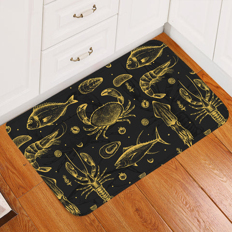 Image of Fresh Seafood Door Mat