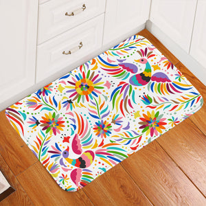 Phoenix Dance Color Lines Door Mat