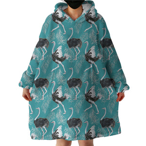 Ostrich SWLF2878 Hoodie Wearable Blanket