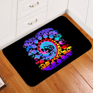 Ring Of Dancer Door Mat