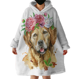 Miss Woof SWLF2488 Hoodie Wearable Blanket