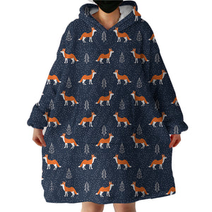 Winter Fox SWLF2010 Hoodie Wearable Blanket