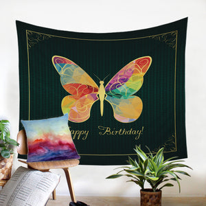 HBD Butterfly Card SW2057 Tapestry