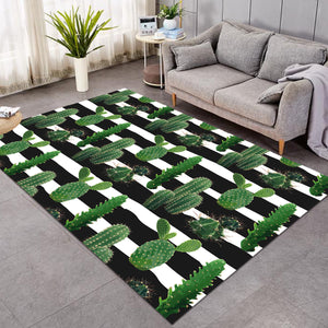 Cacti Patterns Stripes SW0511 Rug