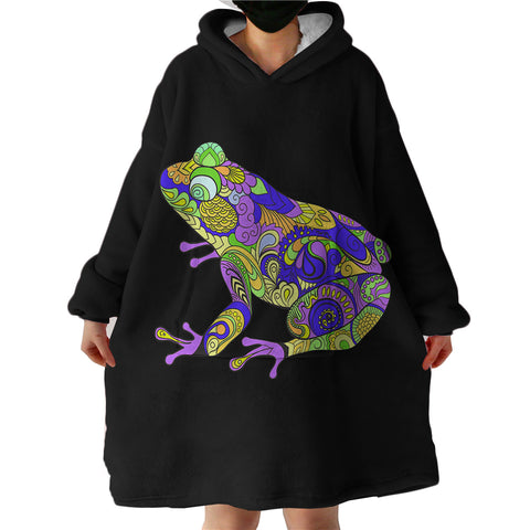 Image of Frog SWLF1998 Hoodie Wearable Blanket